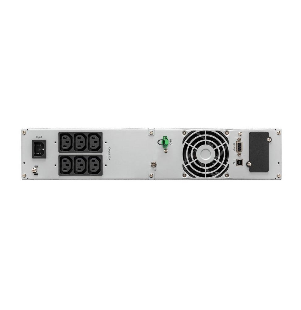 Onduleur UPS Eaton 9E, 2000 VA, 1800 W, entrée : C14, sorties : (6) C13, rack, 2U (9E2000IR)