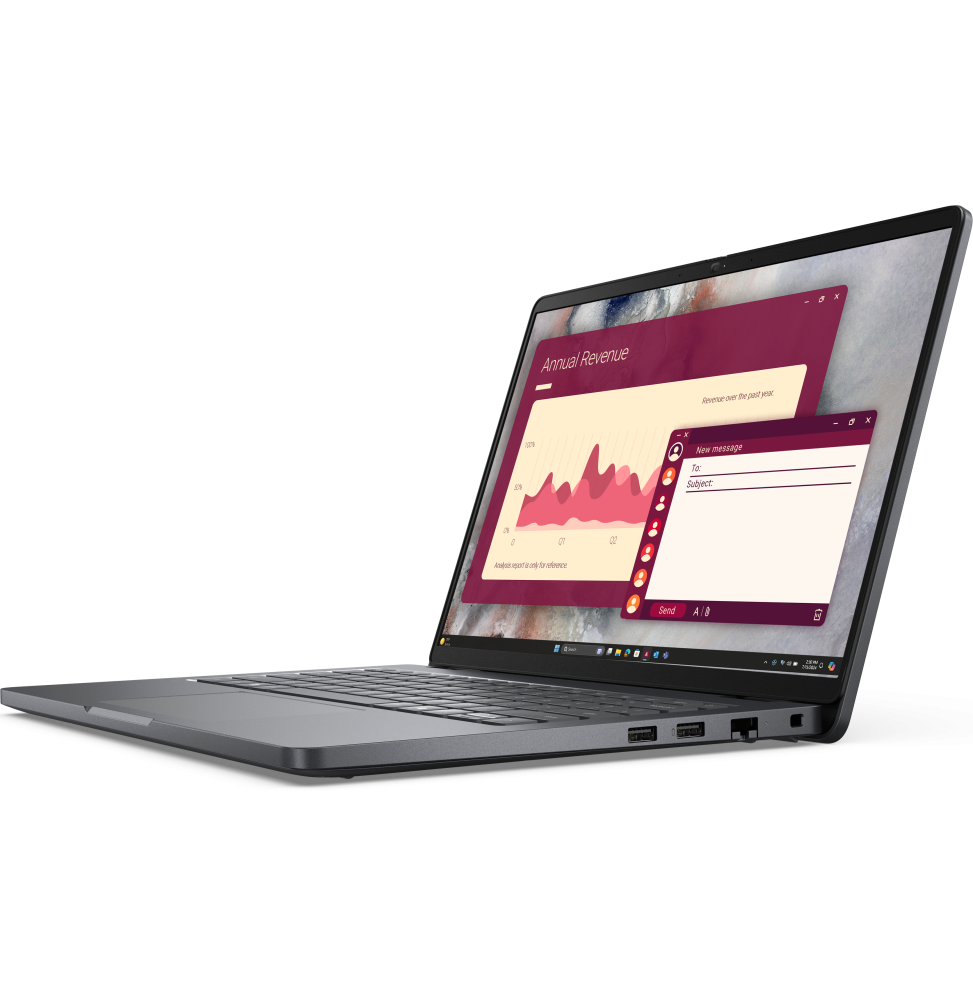 Ordinateur portable Dell Pro 14 (PC14250) IA intégrée Core 5-120U 8GB 512 SSD freeDos