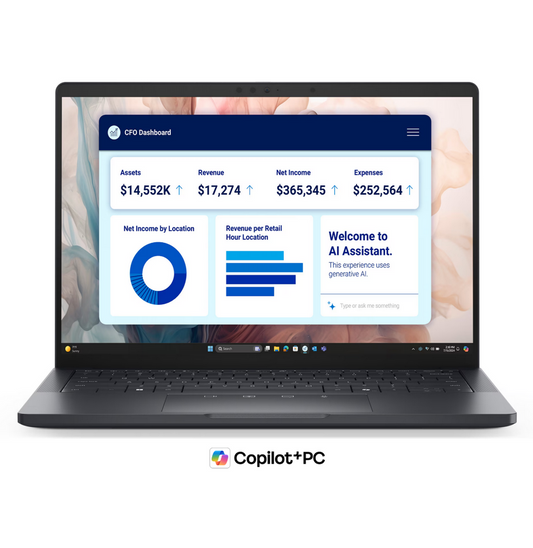 Ordinateur portable Dell Pro 14 Premium PA13250 13.3" Tactile QHD+ U7-266V