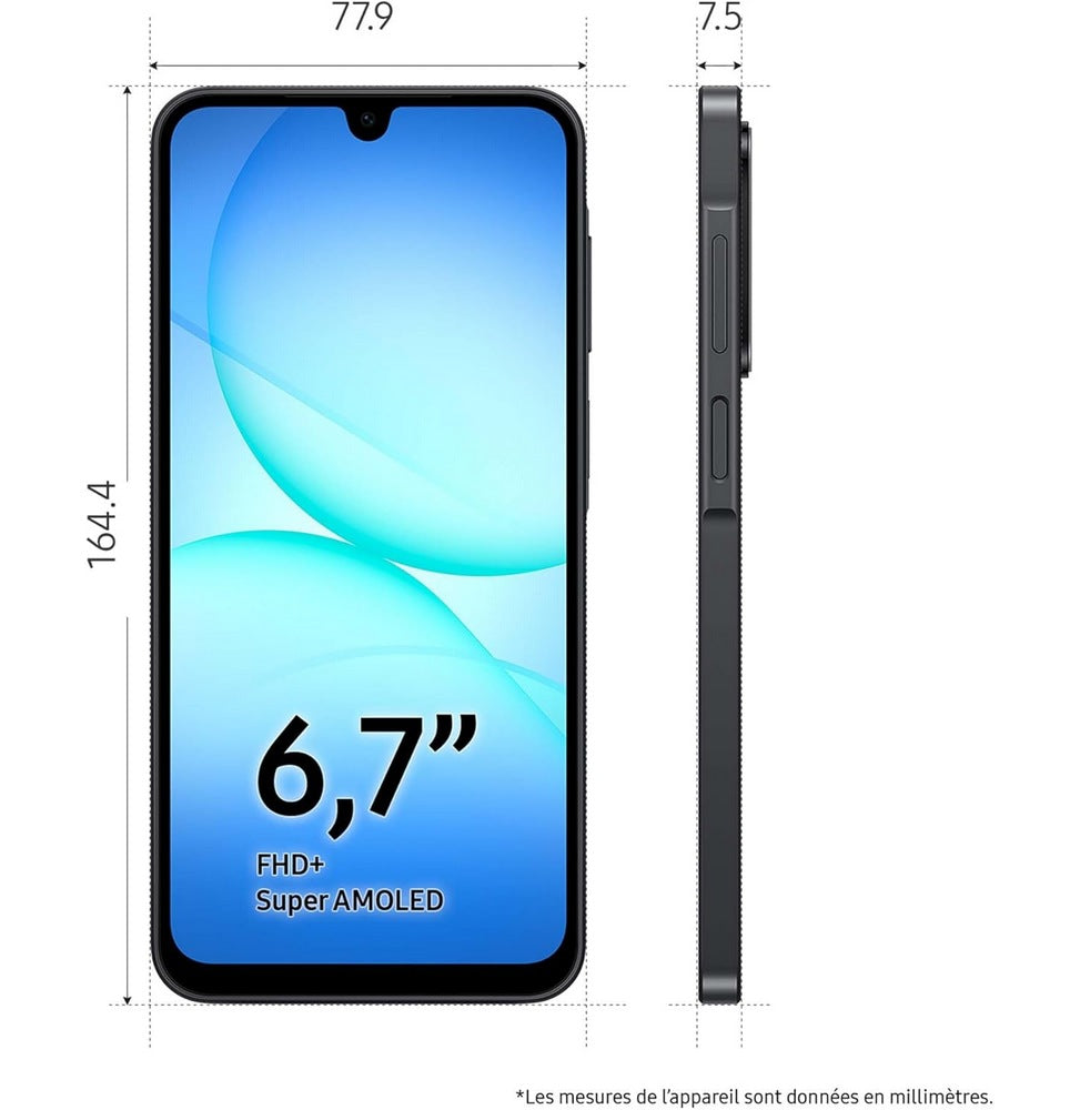 Samsung Galaxy A17 5G Dual Sim Black (8 GB | 256 GB) (SM-A175FZKOMWD)