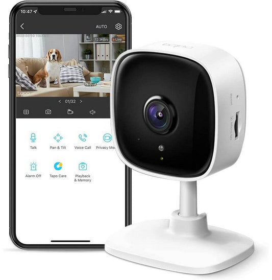 Caméra de vidéosurveillance TP-Link Tapo C100 WiFi Indoor 2MP - Logically