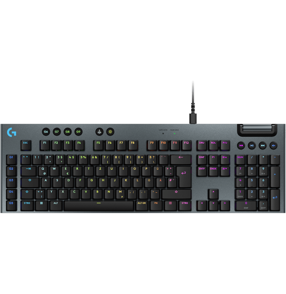 Clavier Logitech Gaming sans fil G915 X LIGHTSPEED Black Qwerty (920-012942)
