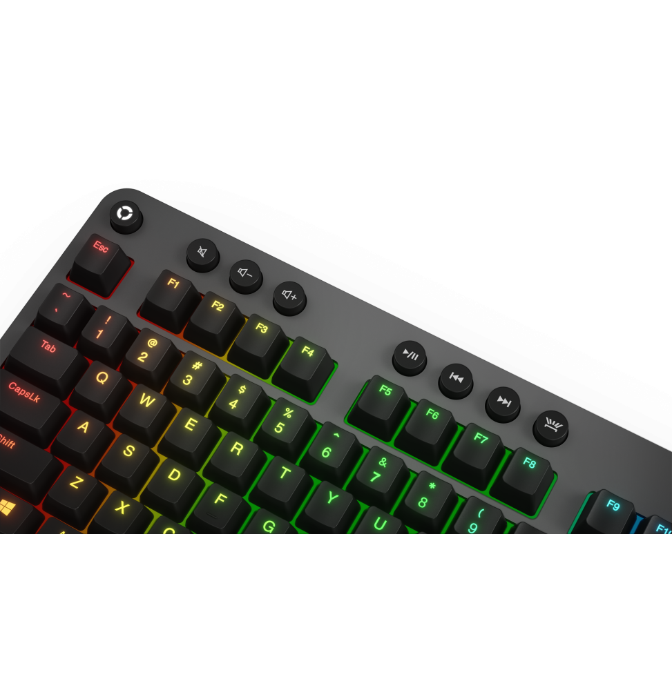 Clavier mécanique filaire gaming Lenovo Legion K500 RGB - AZERTY Français (GY40T26483)