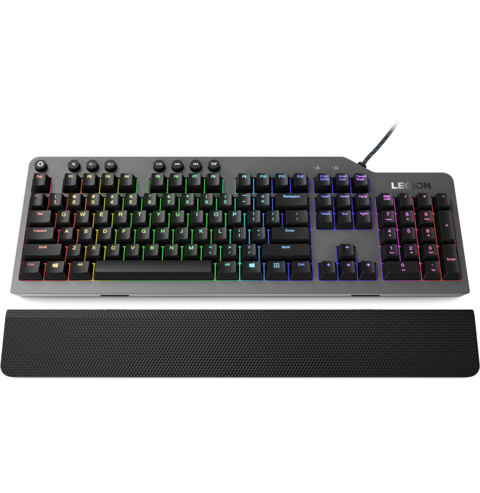 Clavier mécanique filaire gaming Lenovo Legion K500 RGB - AZERTY Français (GY40T26483)