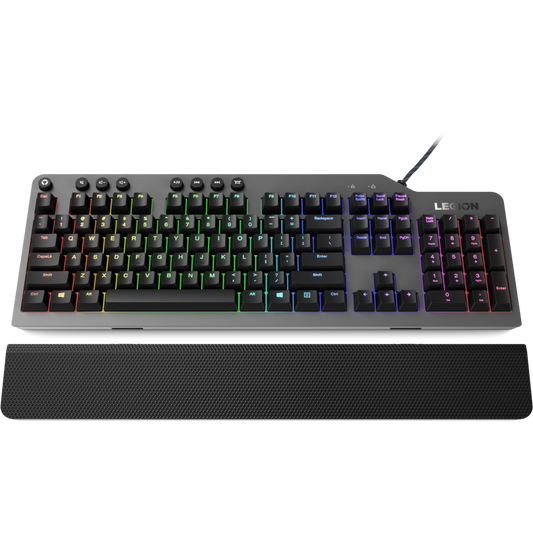 Clavier mécanique filaire gaming Lenovo Legion K500 RGB - AZERTY Français (GY40T26483)