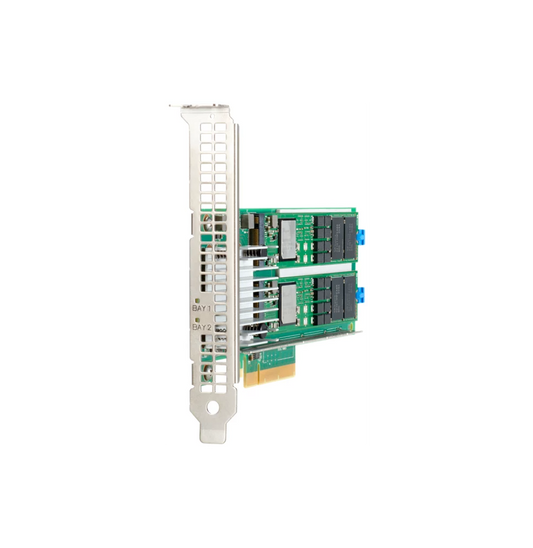 Dispositif d'amorçage SE HPE NS204i‑p x2 voies NVMe PCIe3 x8 (P12965-B21)