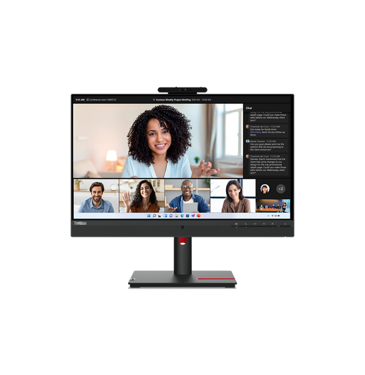 Écran 23,8" Full HD Lenovo ThinkVision T24mv-30 avec Webcam (63D7UAT3EU)