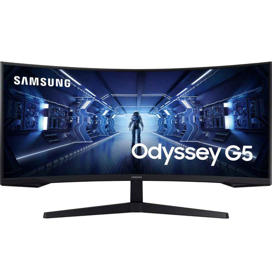 Écran incurvé Gamer Samsung 34" Ultra WQHD G5 165 Hz (LC34G55TWWMXZN)