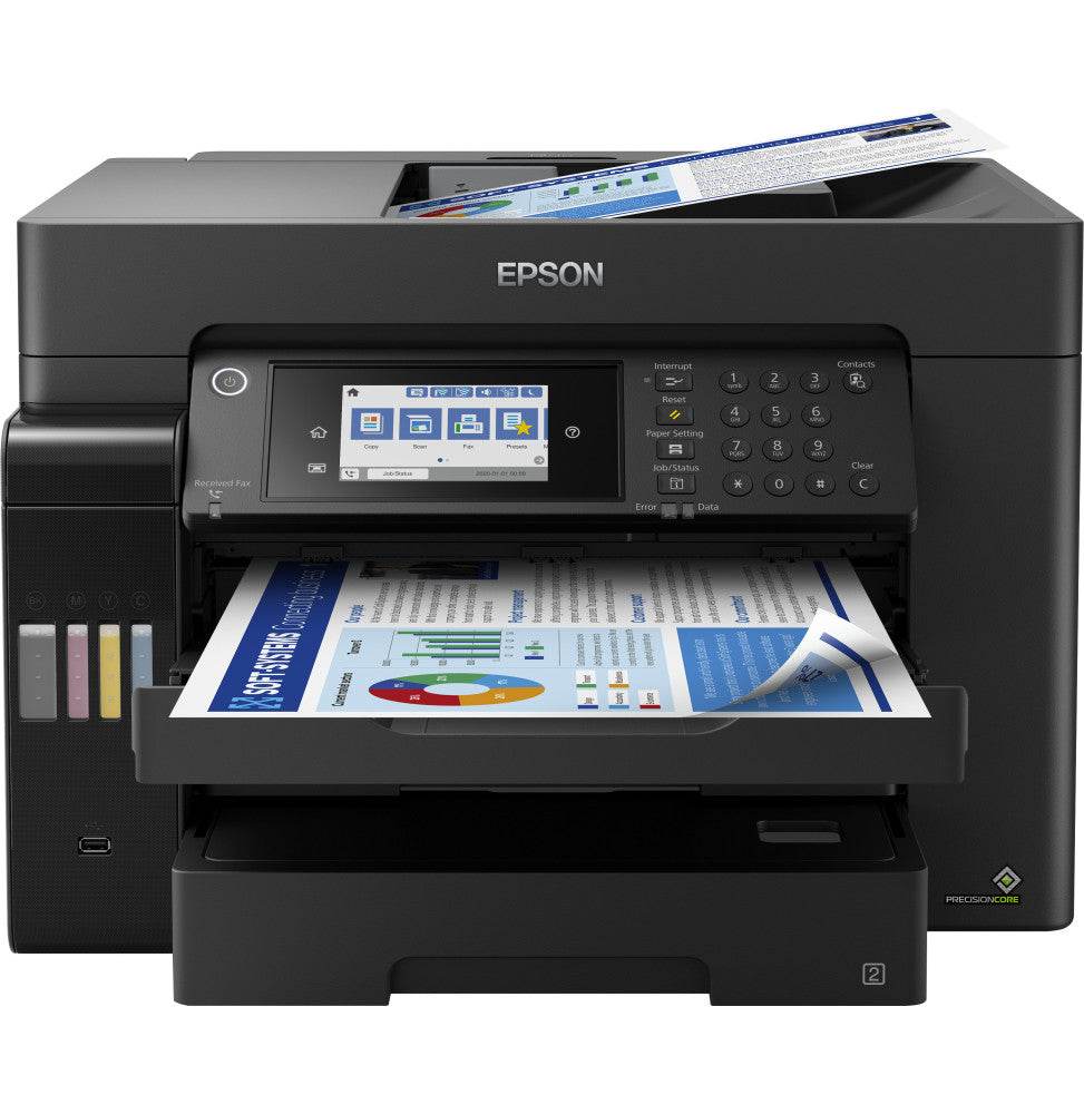 Epson EcoTank L15160 Imprimante A3+ multifonction à réservoirs rechargeables (C11CH71403) - Logically