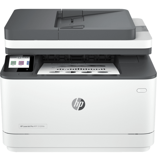 HP LaserJet Pro 3103fdn Imprimante Multifonction Laser Monochrome (3G631A) - Logically