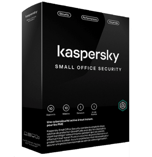 Kaspersky Small Office Security | 20 Postes / 1 Serveur / 1 Year (KL45418BNFS-23MAG) - Logically