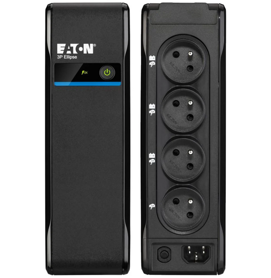 Onduleur Off-line Eaton 3P Ellipse 3P700F - 420 W / 700 VA - 4 prises FR