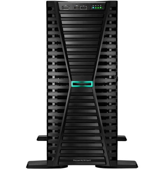 Serveur Tour HPE ProLiant ML110 Gen11 4410Y 2.0GHz 12‑core 1P 32GB‑R VROC 8SFF 1000W (P55640-421)