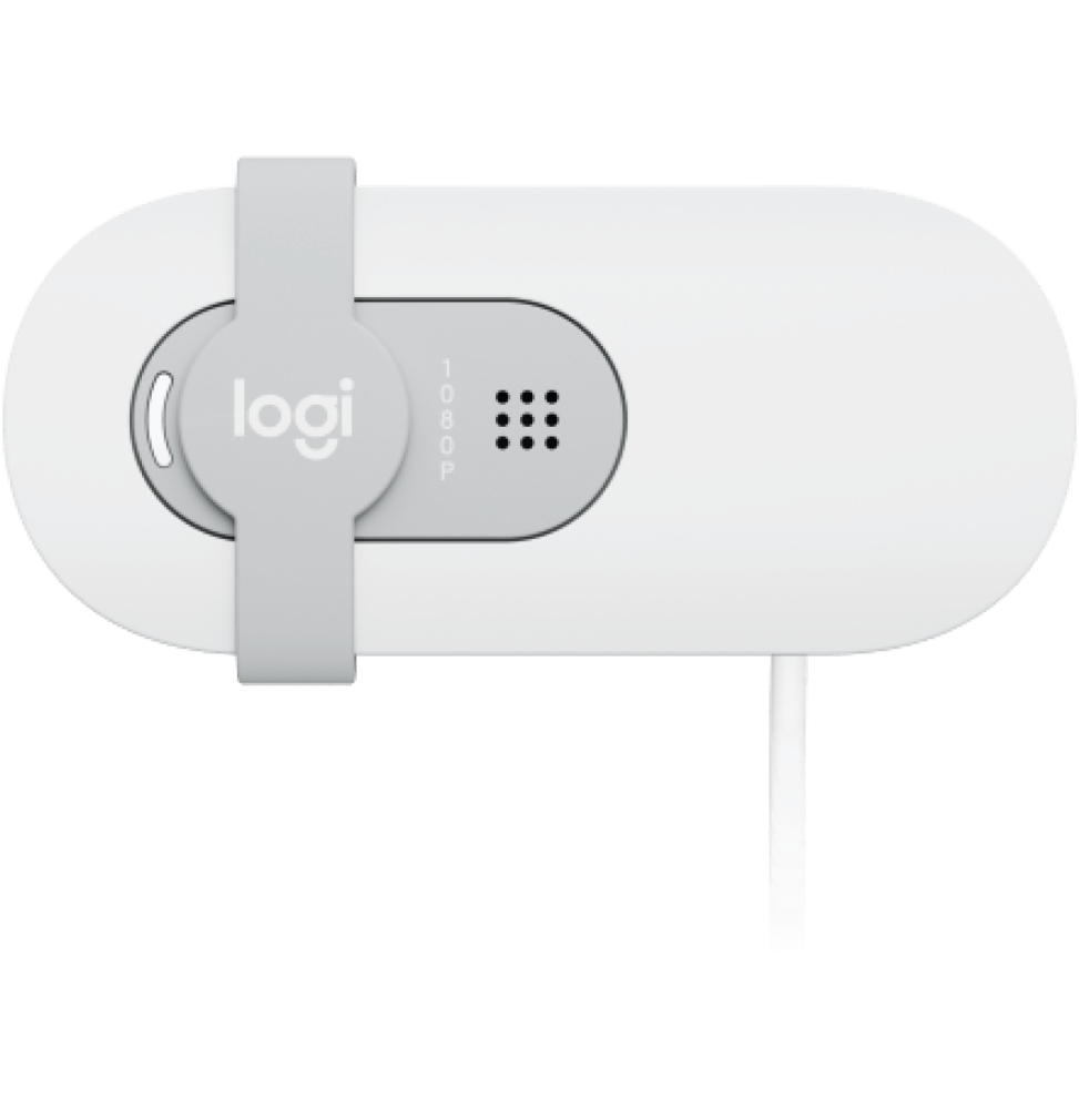 Webcam Logitech Brio 100 Full HD Blanc (960-001617)