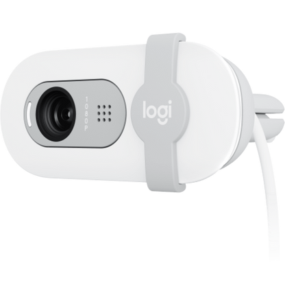 Webcam Logitech Brio 100 Full HD Blanc (960-001617)