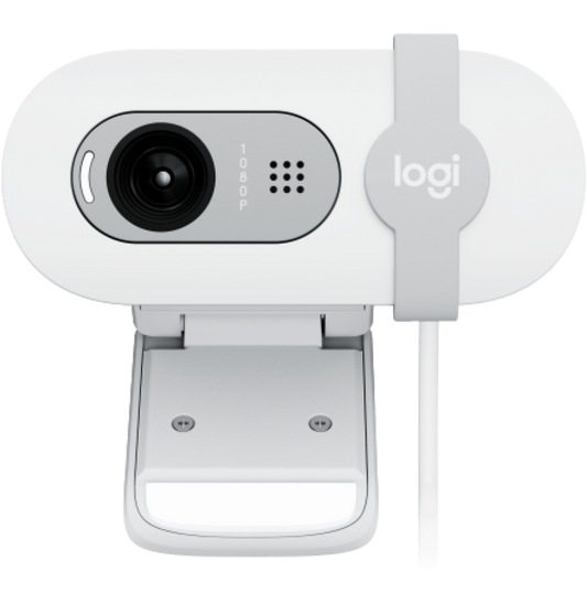 Webcam Logitech Brio 100 Full HD Blanc (960-001617)